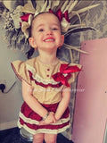Luxe skirt and blouse 0-4 y
