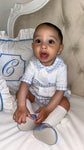 Gingham jam pants set