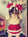 Luxe skirt and blouse 0-4 y
