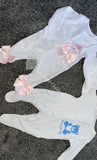 Boys personalised sleepsuit