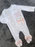 Personalised sleepsuit boy/girl/unisex options