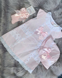 Luxury dress with matching sun hat