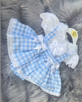Stunning pinafore with blouse