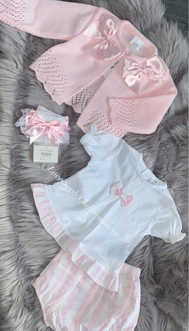 Bargain candy stripe jam pants set