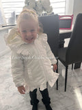 Luxe frilly super thick water proof stunning cosy winter coat 0-6 y