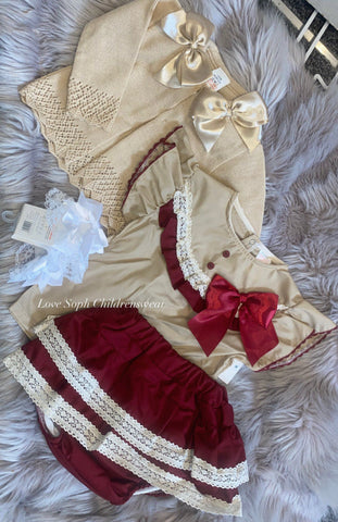 Luxe skirt and blouse 0-4 y