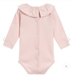 Babidu frill neck vests PINK