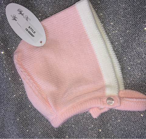 Knitted bonnet PINK